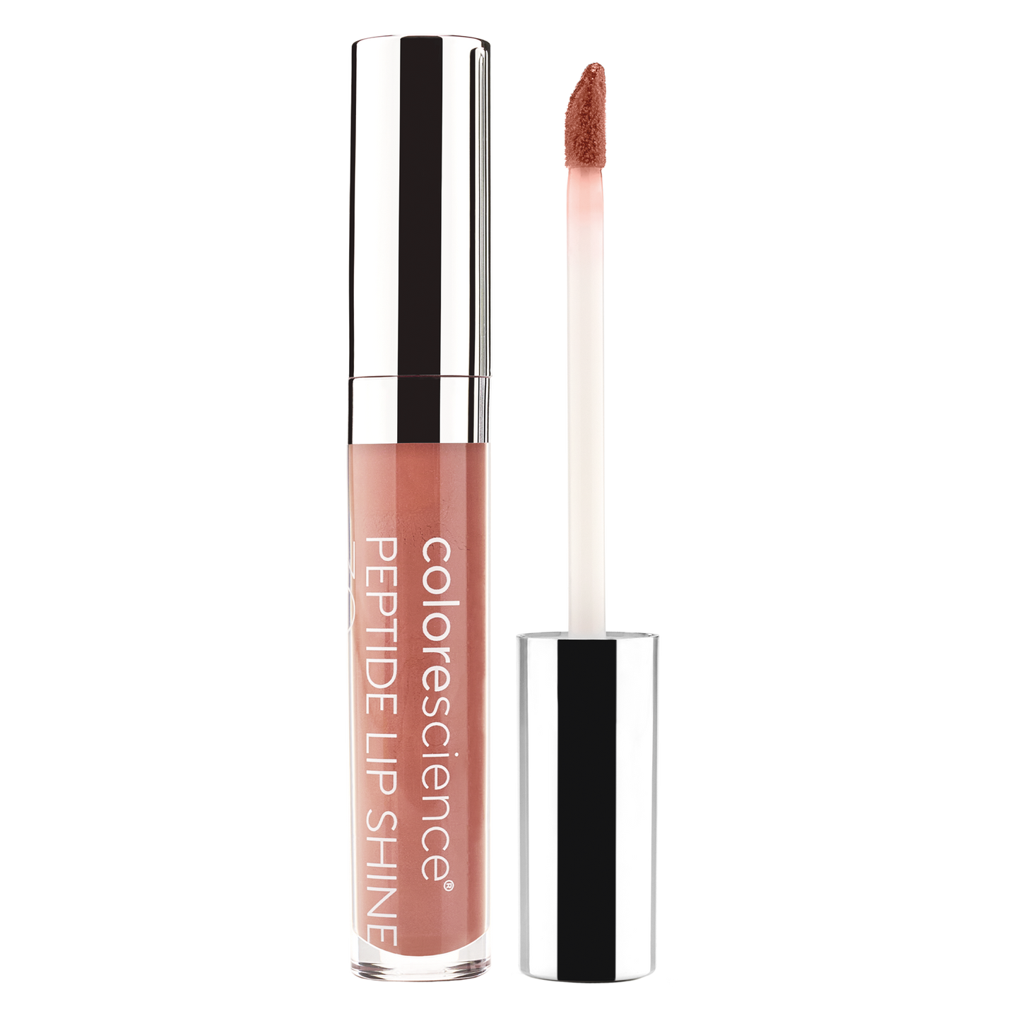 Peptide Lip Shine SPF 30 champagne bottle || champagne